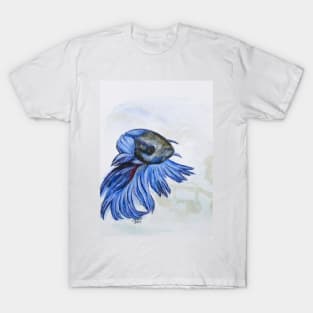 Ben Blue Betta Fish T-Shirt